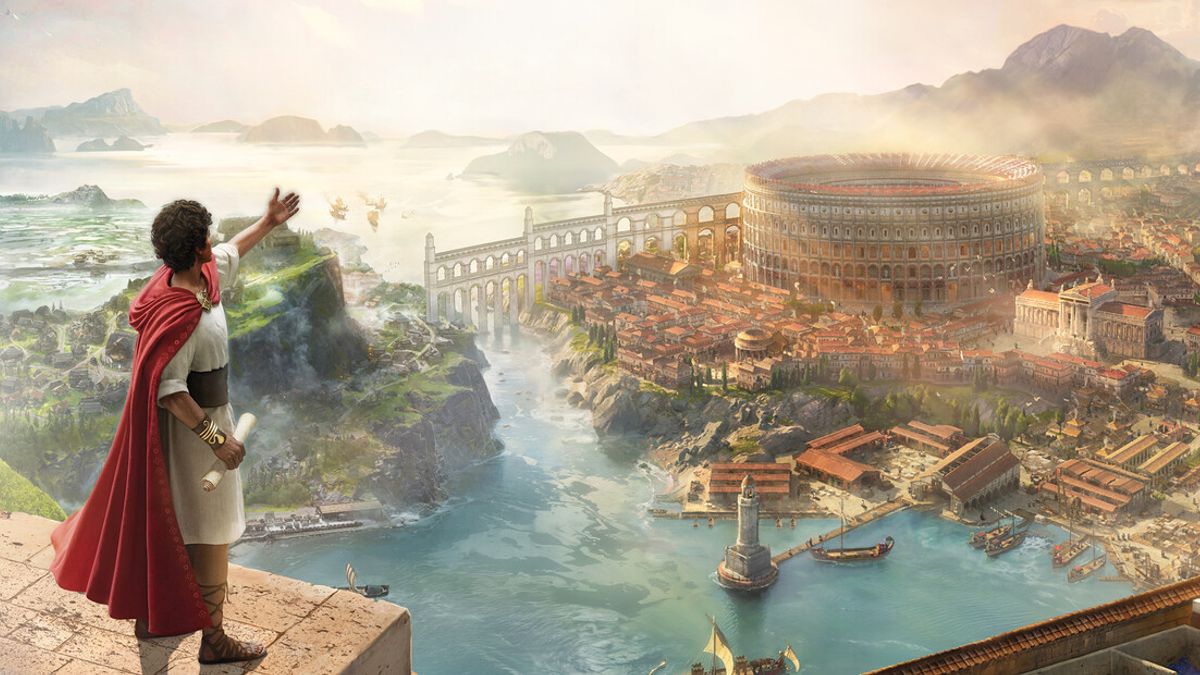 Official artwork for Anno 117: Pax Romana, reviewed in this article