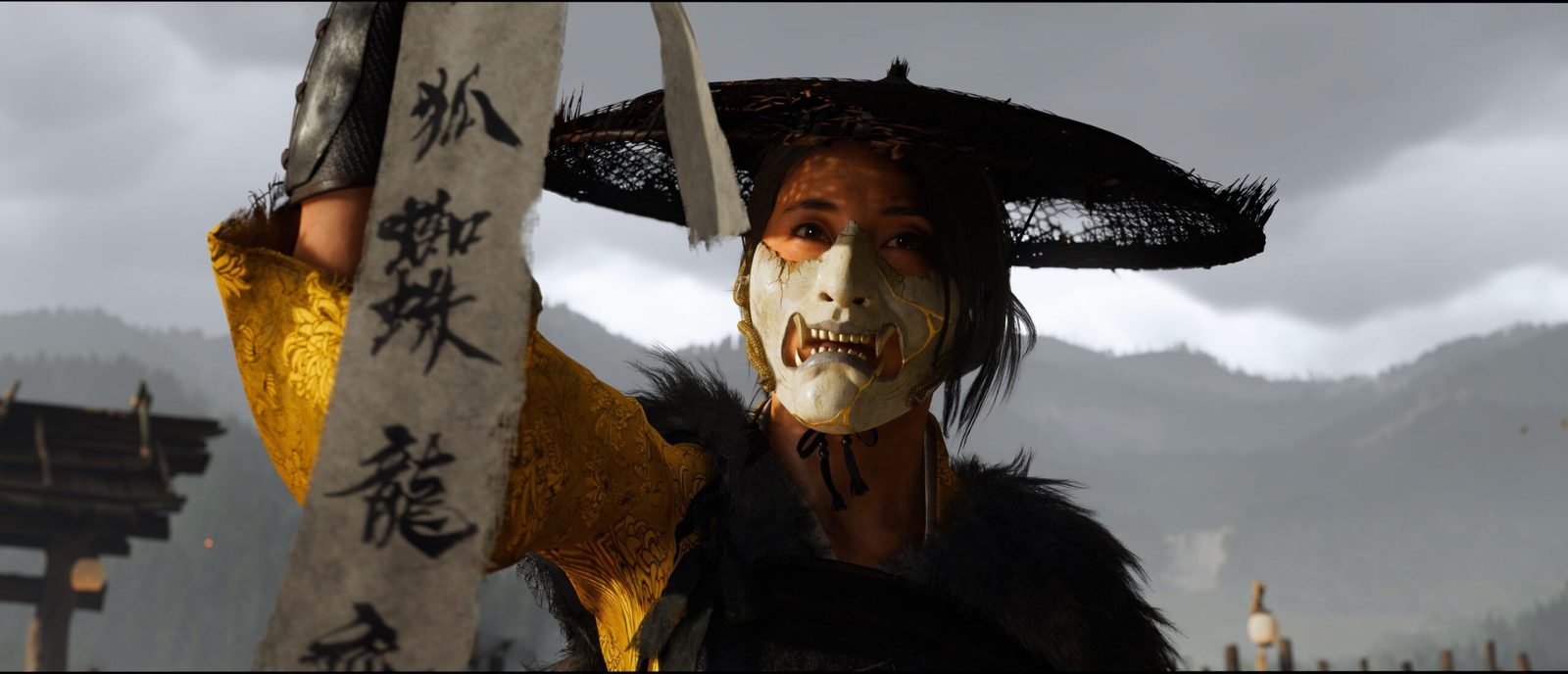 Katana combat in Ghost of Yotei