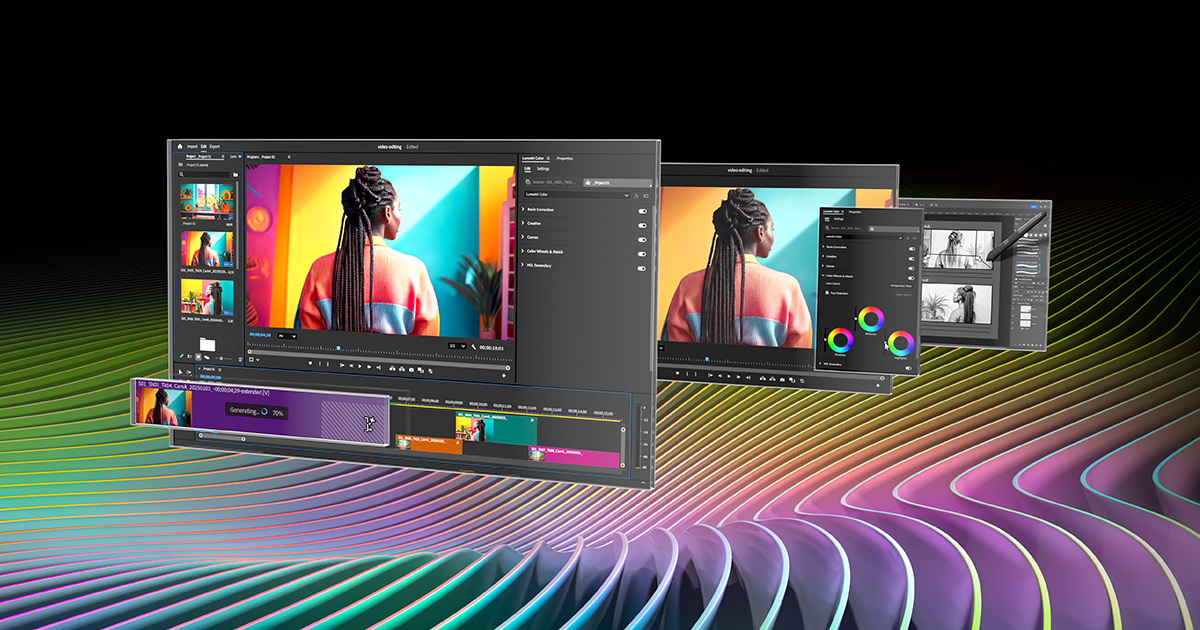 A creative workstation using AI tools