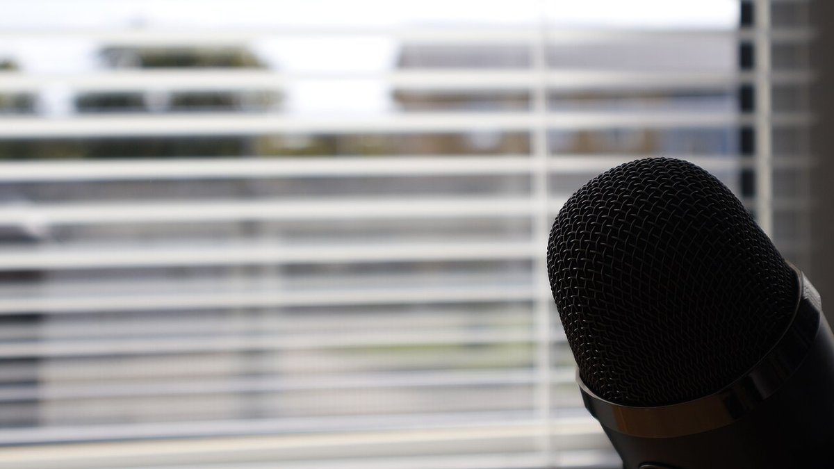 A USB microphone, a key piece of a streaming setup
